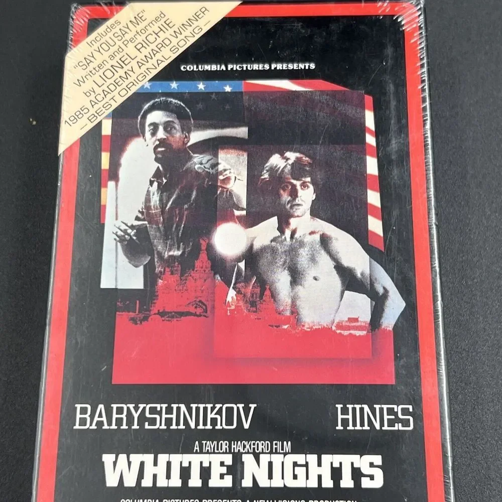 White Nights W/ Hines &‎ Baryshnikov VHS 1991 Closed Captioned New Sealed